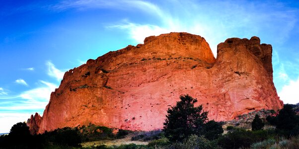 Landscape park geology