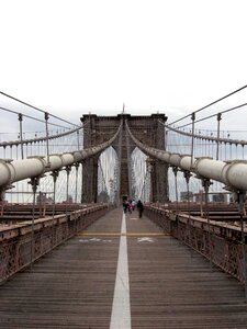 City metropolis brooklyn bridge