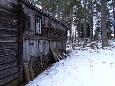 Barn winter