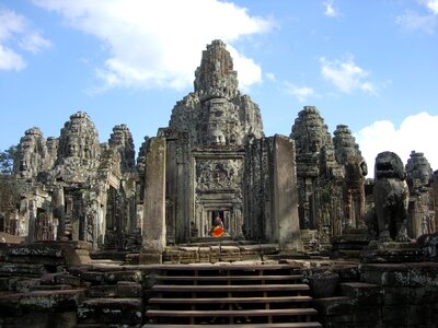 Temple angkor khmer