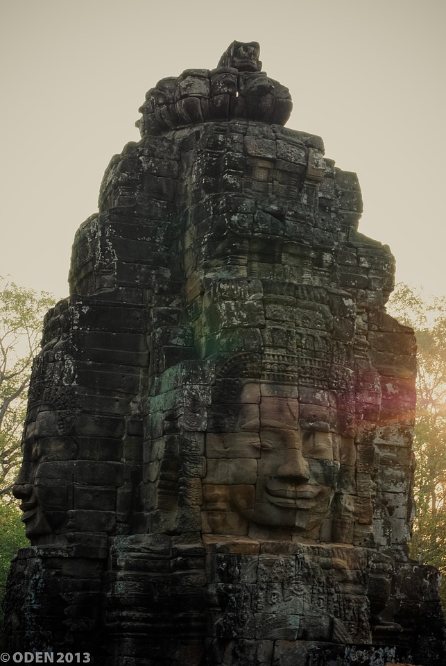Stone sunrise temple