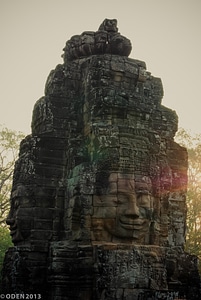 Stone sunrise temple