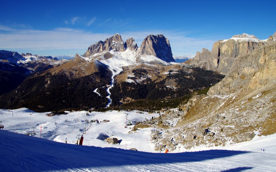 Dolomiti superski sassolungo padon
