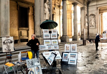 Florence artist street