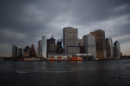 Newyork lights architecture