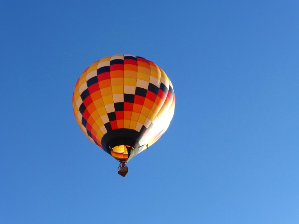 Color light hot air balloon