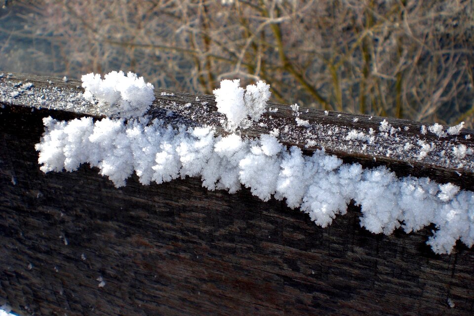Frozen cold eiskristalle