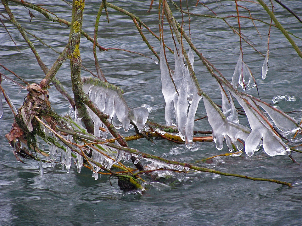 Winter cold frozen