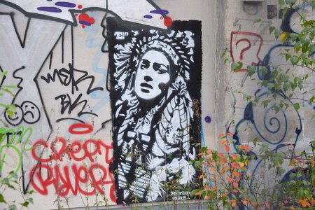 Wall graffiti berlin