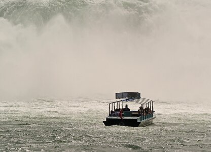 Spray agitated flow