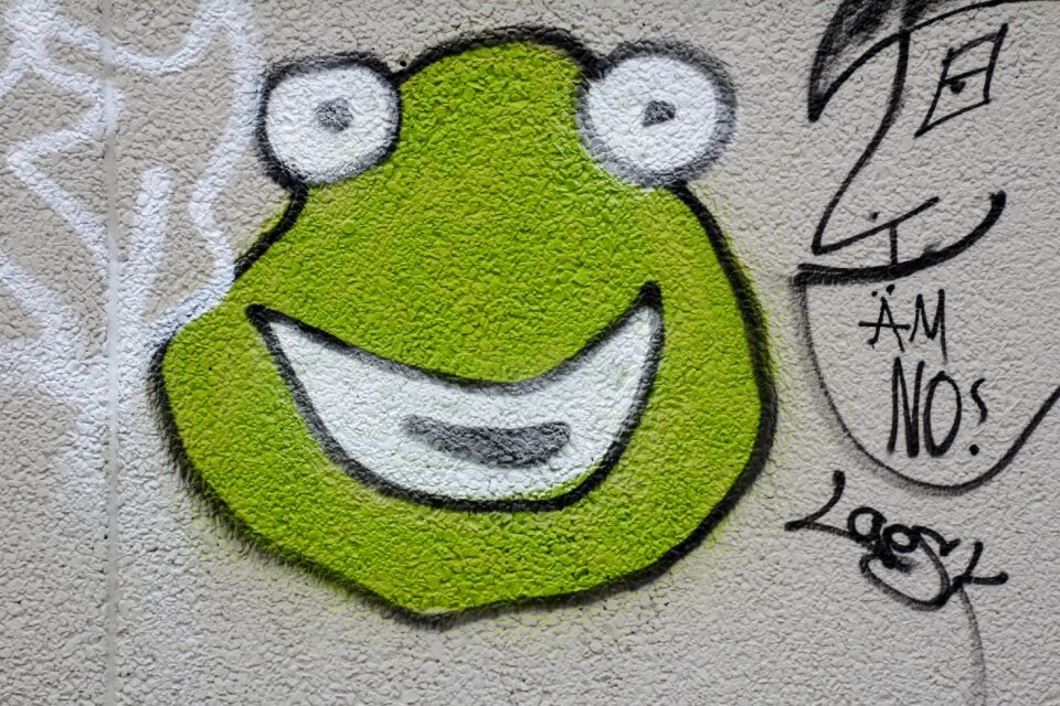Green wall close up