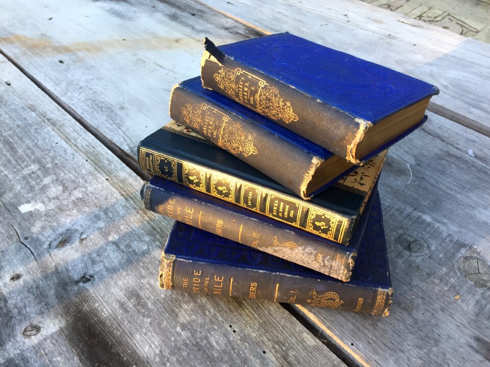 Blue book blue books blue reading
