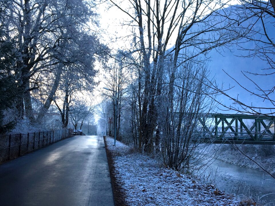 Hoarfrost cold mood