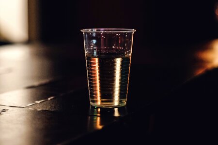 Restaurant bar drinking