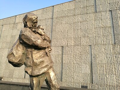 Nanjing sculpture killed in the nanjing massacre memorial hall photo