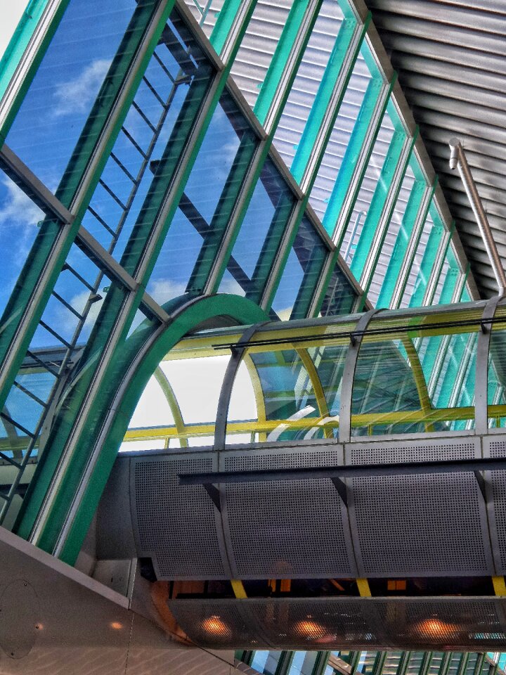 Passage modern futuristic