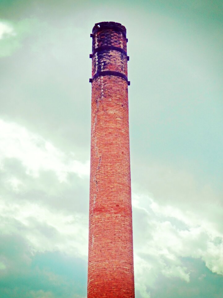 Old industrialization smoke photo