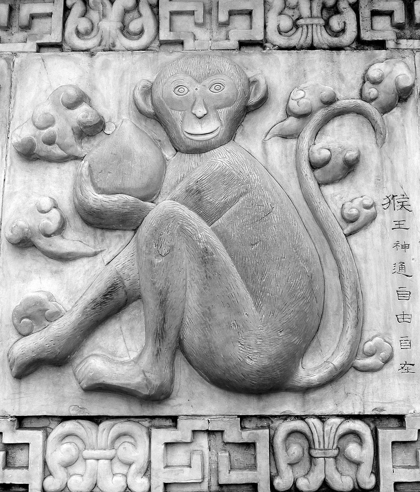 Animals chinese stonework