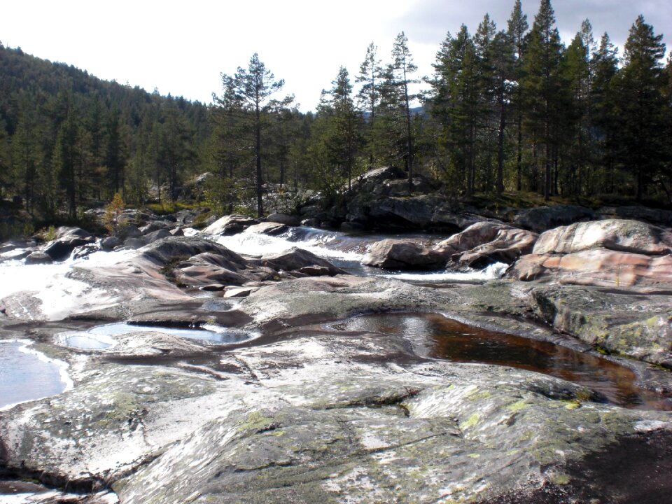 Nature scandinavia river
