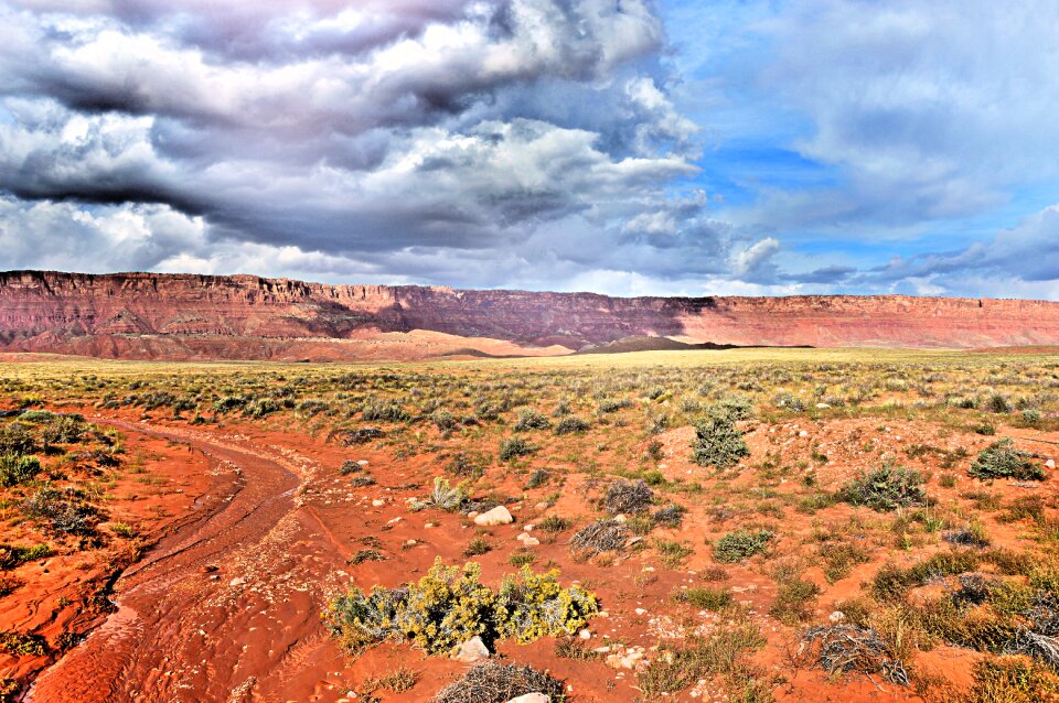 Clouds landscape usa