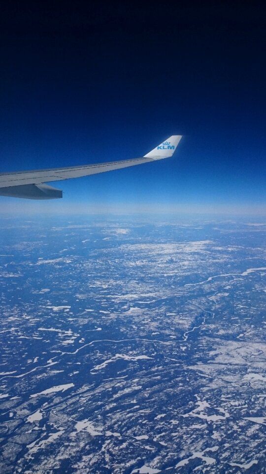 Sky fly airplane