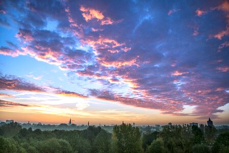 Morning early sunrise photo