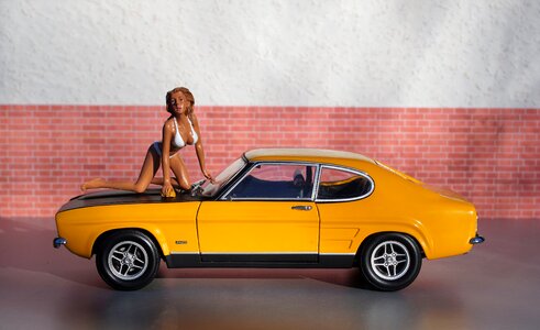 Model diorama auto