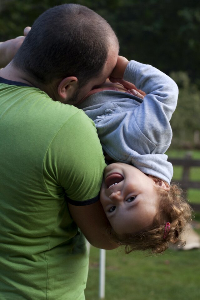 Laughter happy play
