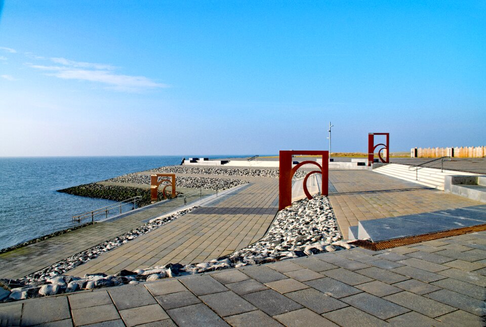 North sea coast water