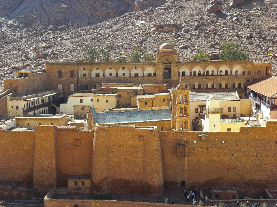 Monastery fortress egypt