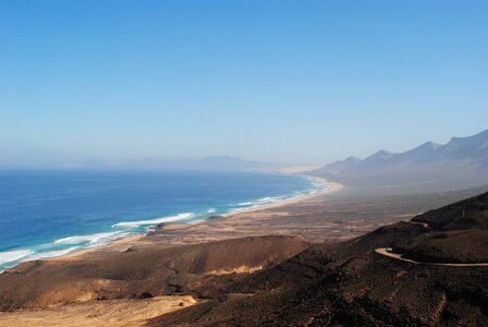 Spain beach west coast