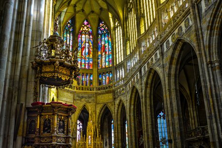 Cathedral stained glass