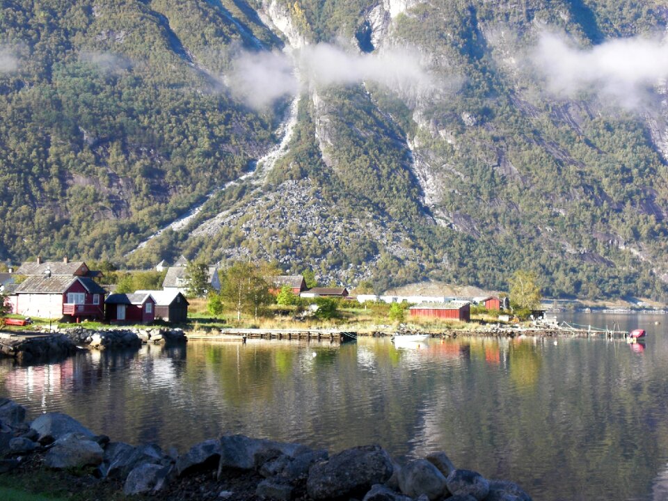 Scandinavia water mountain