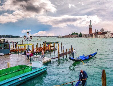 Europe venezia dock photo