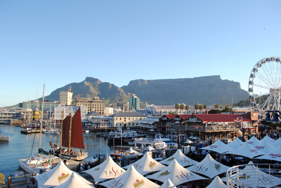 South africa port table mountain