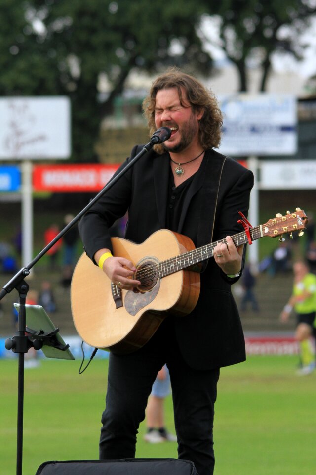 Musical artist guitar