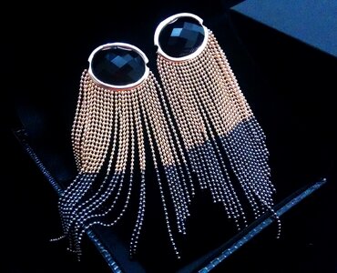 Earring semijoia jewelry store