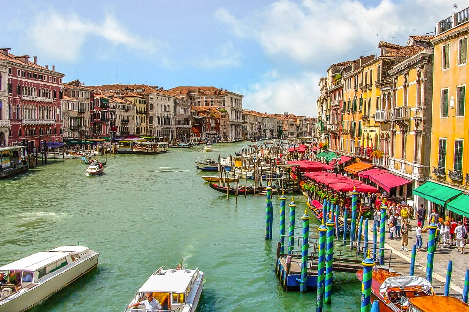 Boats water venezia