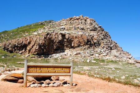 Cape point cape town shield photo