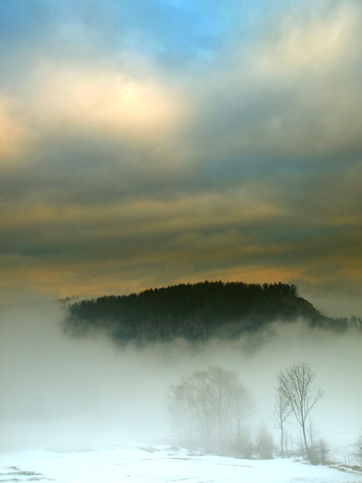 Mountains beskids poland
