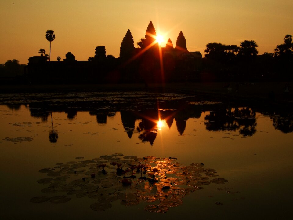 Temple complex cambodia