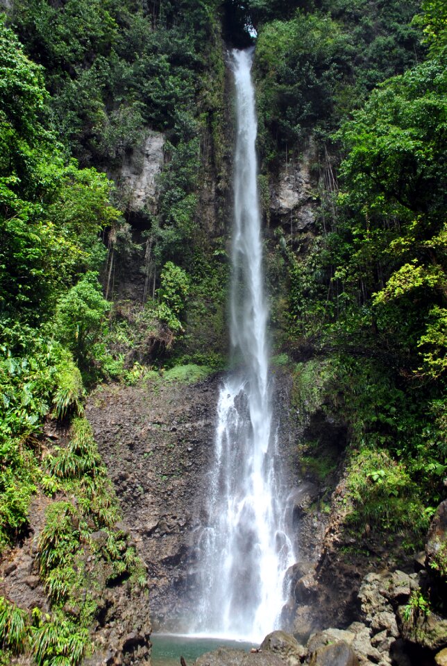Hiking national park tropical