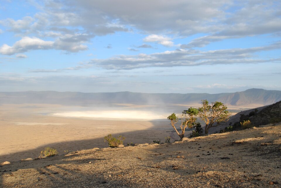 Africa national park landscape