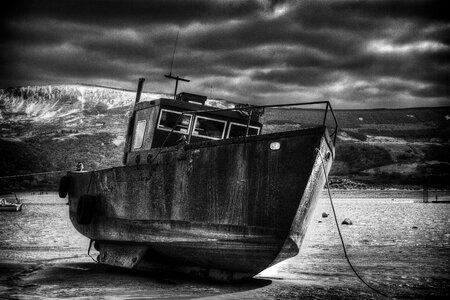 Welsh beach sea