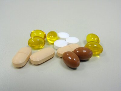 Health nutrient additives dietary supplements photo
