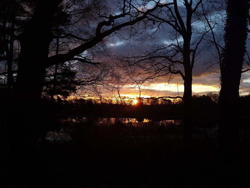 Nature morgenstimmung red