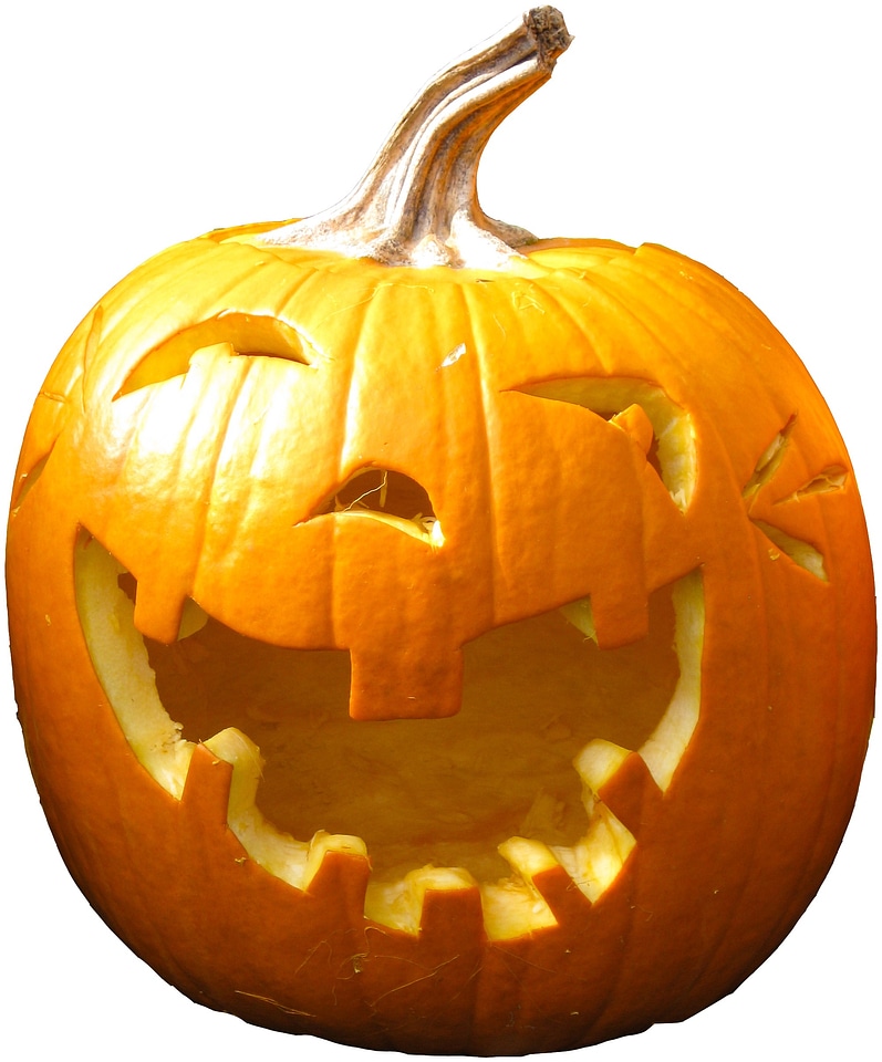 Giant jack o' lantern holiday