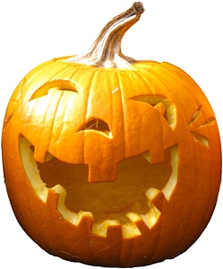 Giant jack o' lantern holiday