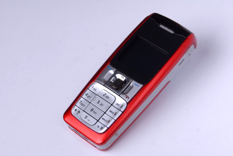Cell phone mobile phones red