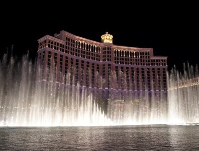 Las vegas fountain